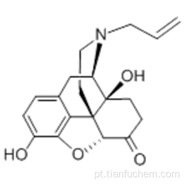Morfinan-6-ona, 4,5-epoxy-3,14-dihydroxy-17- (2-propen-1-il) -, (57188347,5a) - CAS 465-65-6